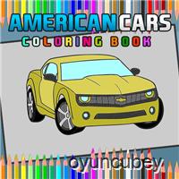Libro De Colorear De American Cars