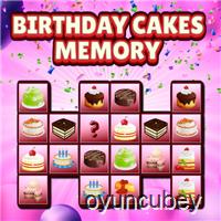 Birthday Cakes Memory Cards