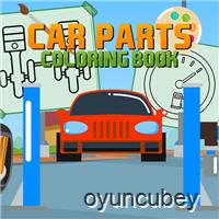 Car Parts Coloring Book