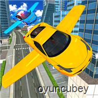 Uçan Araba Simülatörü 3D