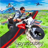Uçan Motosiklet Gerçek Simülatörü