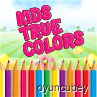 Çocuklar Gerçek Renk