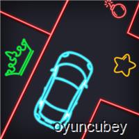 Neon car Puzzle