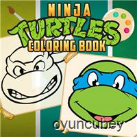 Libro Para Colorear Tortugas Ninja