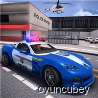 Policía Coche Simulador 2020