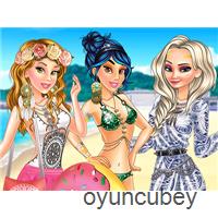 Prensesler Boho Plaj Kıyafeti Takıntısı
