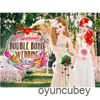 Prinzessinnen Doppel Boho Hochzeit