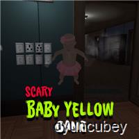 Gruseliges Baby Gelb