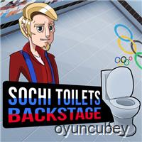 Sotschi Toiletten: Backstage