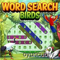 Wort Search Vögel