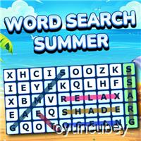 Wort Search Sommer-