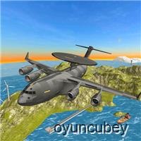 Airwar Uçak Uçuş Simülatörü Mücadelesi 3D