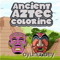 Antik Aztek Boyama