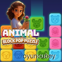 Rompecabezas De Bloques De Animales