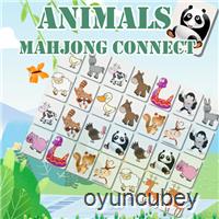 Hayvanlar Çin Kartları (Mahjong) Bağlan