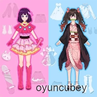 Anime Bebek - Kendin Yap Cosplay Kızı