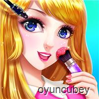 Anime Mädchen Mode Make-Up