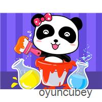 Estudio De Mezcla De Color Baby Panda