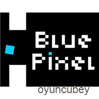 Blau Pixel