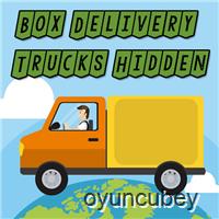 Box Delivery Lastwagen Versteckt