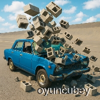 Car Crash Test: Abandoned City