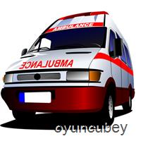 Karikatür Ambulance Slide