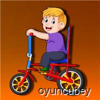 Dibujos Animados Bicicleta Rompecabezas
