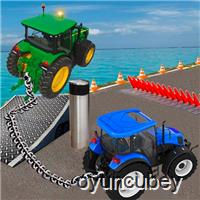 Chained Tractor Towing Simulador