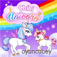 Kızlar İçin Chibi Unicorn(Tek Boynuzlu At)