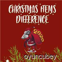 Christmas Items Differences