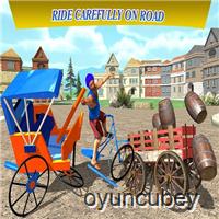 Ciudad Cycle Rickshaw Simulador 2020