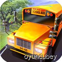 Şehir Okul Otobüsü Sürüşü