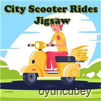 Ciudad Scooter Rides Rompecabezas