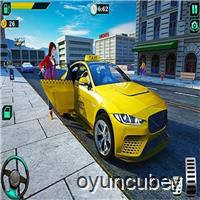 Şehir Taksi Sürüş Simülatörü 2020