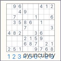 Klassisch Sudoku Puzzle