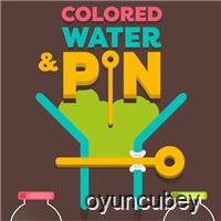 Colored Water & Pin