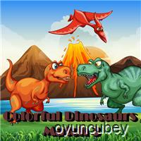 Colorful Dinosaurs Match 3