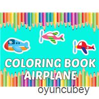 Libro De Colorear Avión