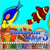 Colorear Mundo Submarino 5