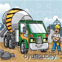 Construction Lastwagen Puzzle