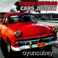 Cuban Vintage Arabalar Yapboz