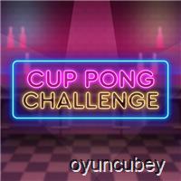 Cup Pong Herausforderung