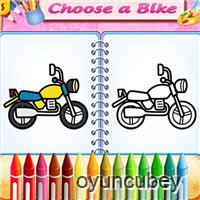 Linda Bicicleta Libro De Colorear