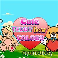 Süß Teddybär Farben