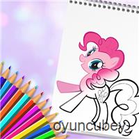 Lindo Pony Para Colorear Libro