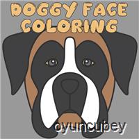 Doggy Face Coloring