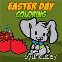Día De Pascua Para Colorear