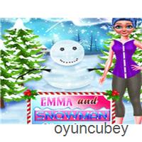 Emma Und Snowman Christmas