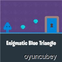Enigmatic Blue Triangle