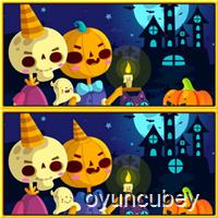 Unterschiede Finden Halloween